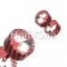 Pinwheel Stripe UV Acrylic Fake Plug 