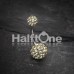 Classic Multi-Sprinkle Dot Belly Button Ring