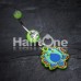 Bright Lotus Belly Button Ring