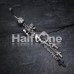 Bow-Tie Skull Cross Belly Button Ring