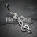 Lovely G Clef Music Note Belly Button Ring