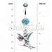 Adorable Moon Hugging Fairy Belly Button Ring